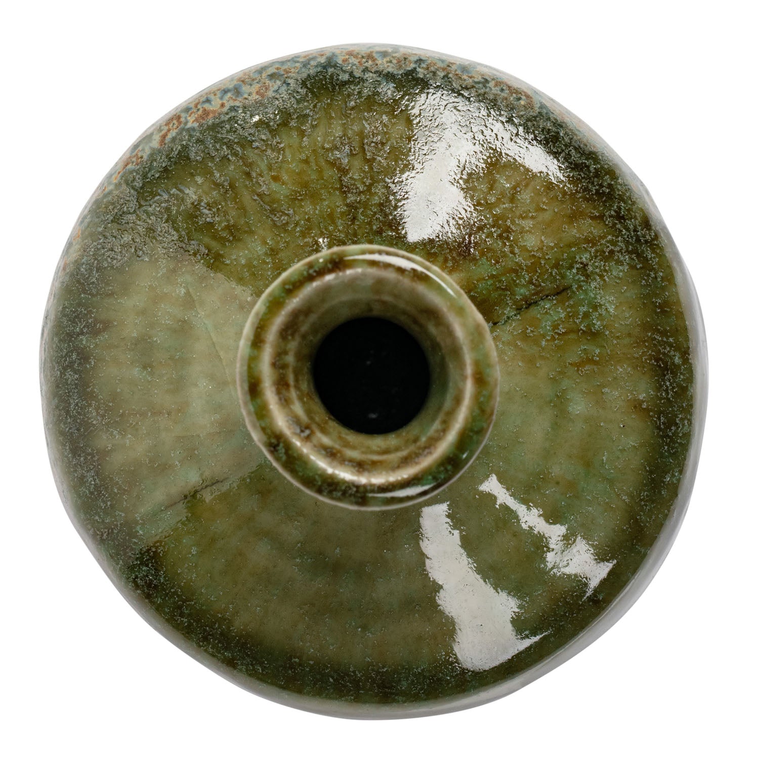 Olive Japanese Mini Vase top