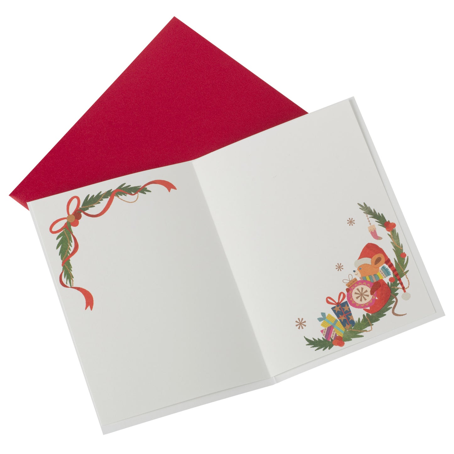 One Christmas Night Japanese Winter Holiday Card inside