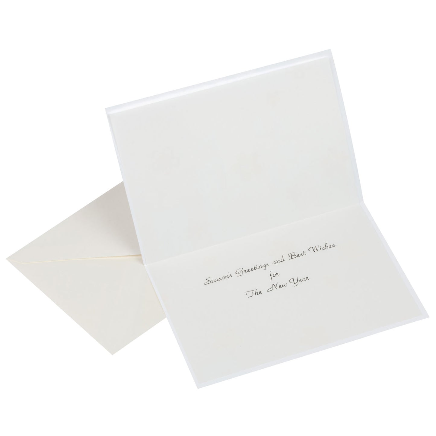 Pack 10 Kabuki White Lion Japanese Greetings Card inside and envelope