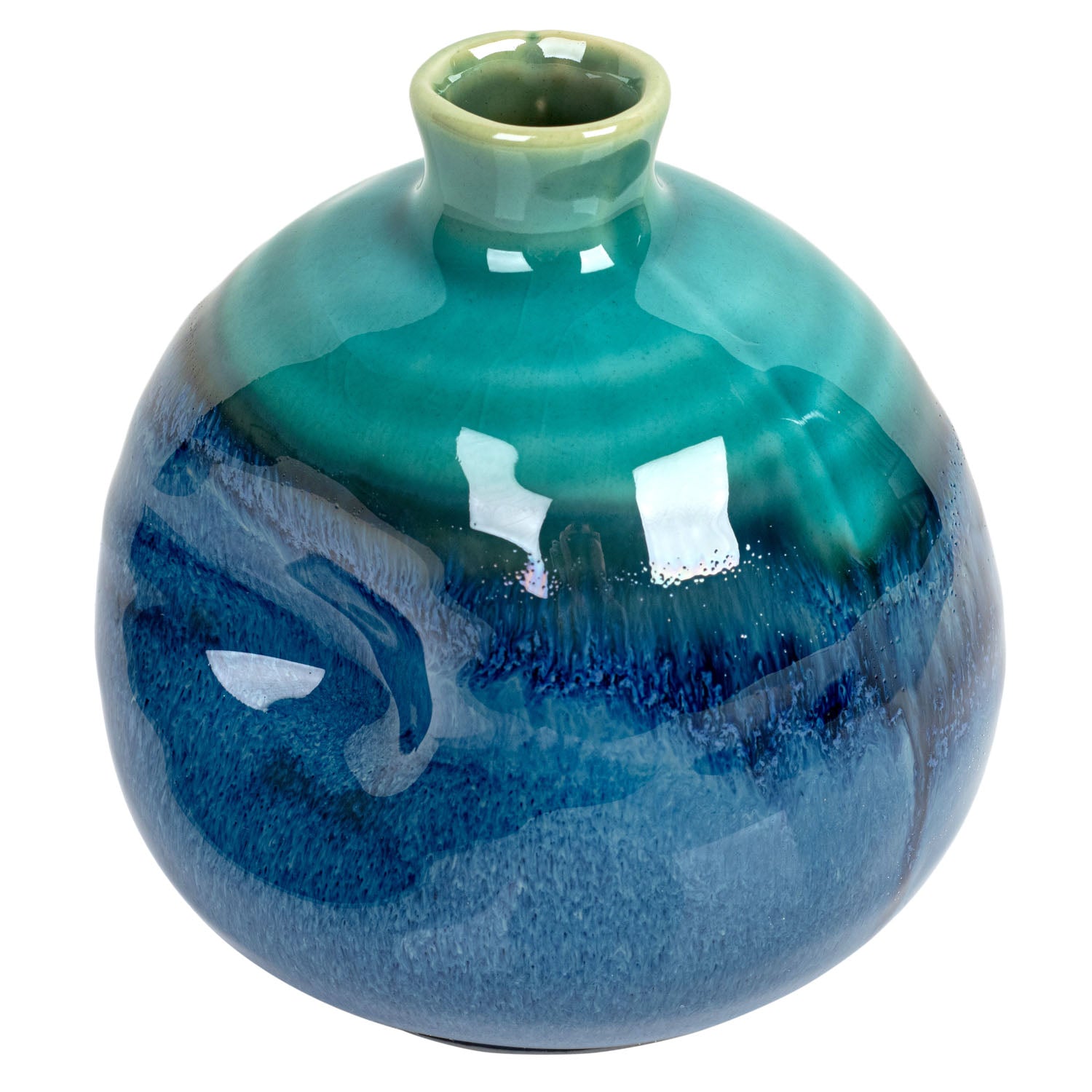 Peko Blue Japanese Mini Vase