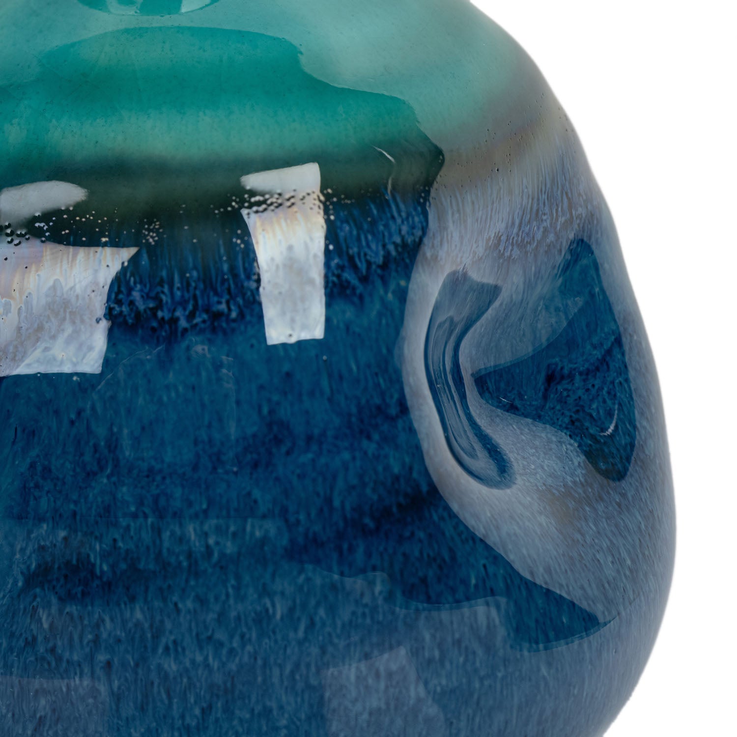 Peko Blue Japanese Mini Vase detail