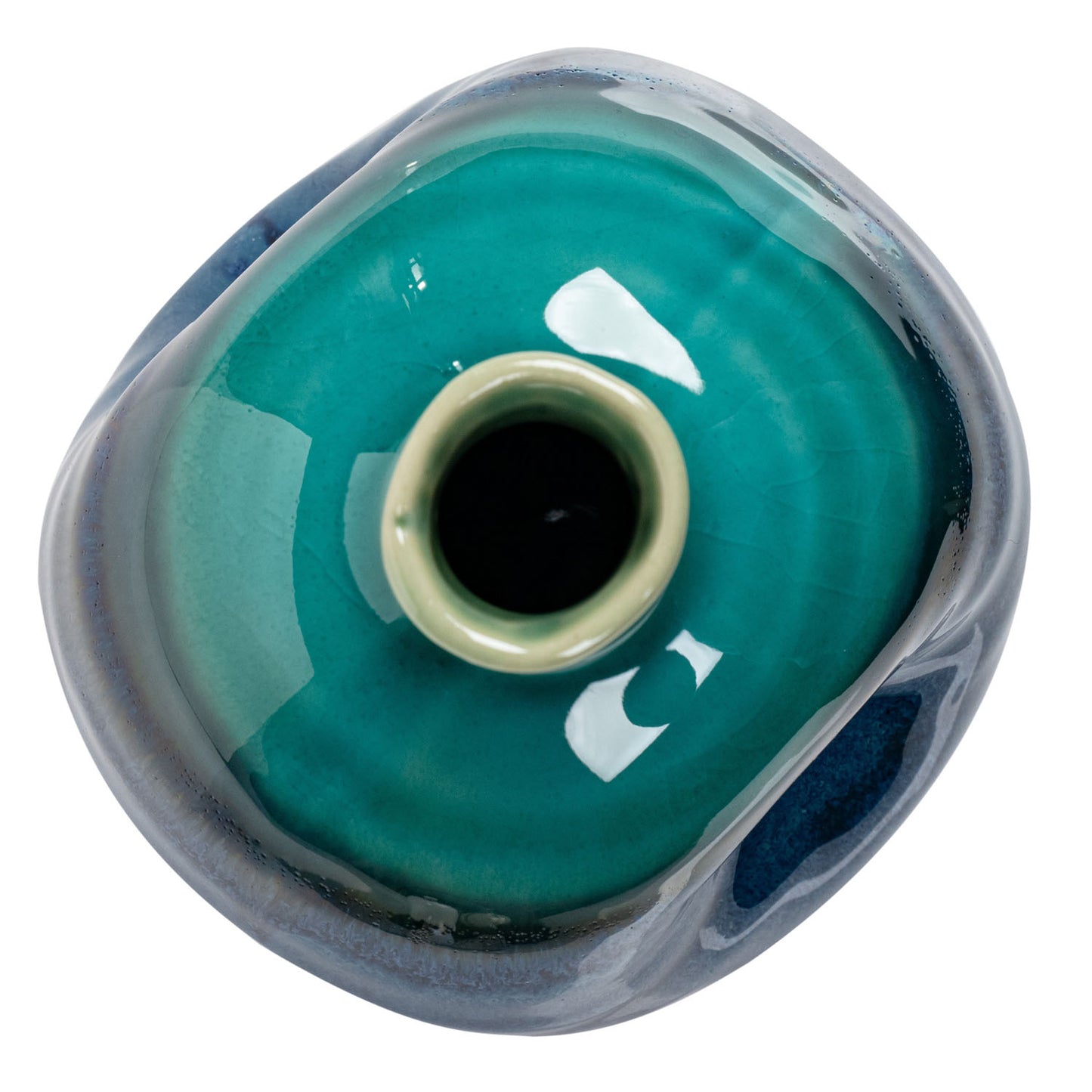 Peko Blue Japanese Mini Vase top