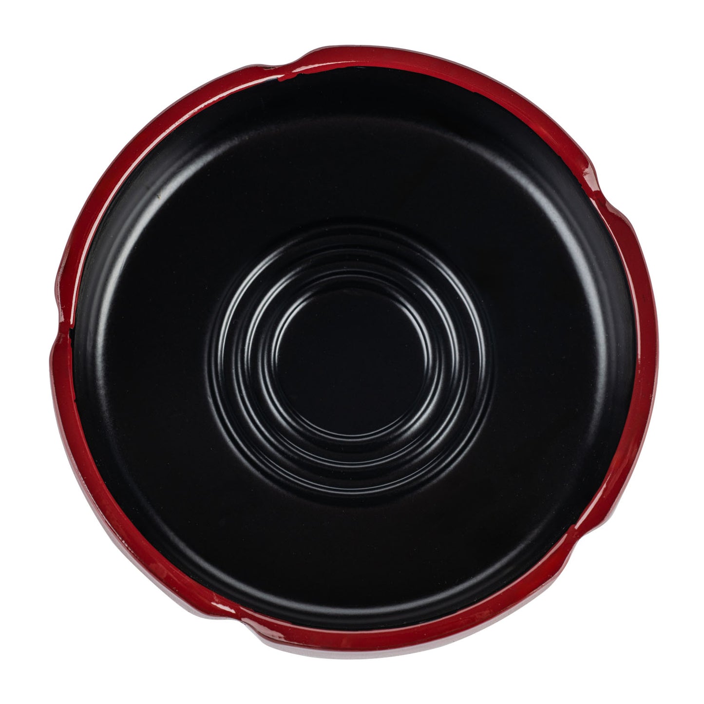 Plum Shape Japanese Lacquer Beer Coaster top