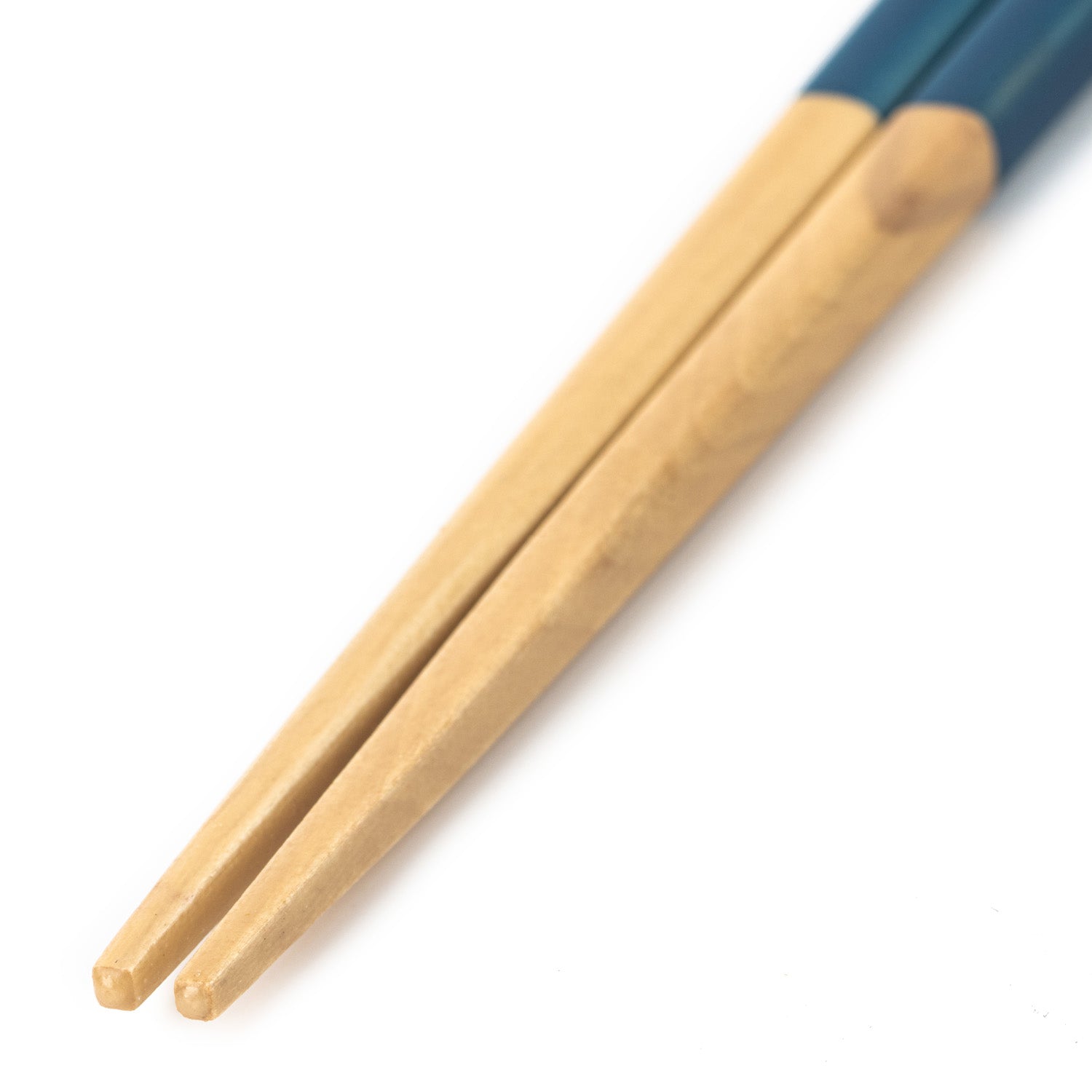 Premium Blue Japanese Wooden Chopsticks detail