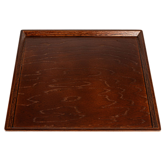Premium Brown Square Japanese Wooden Tray