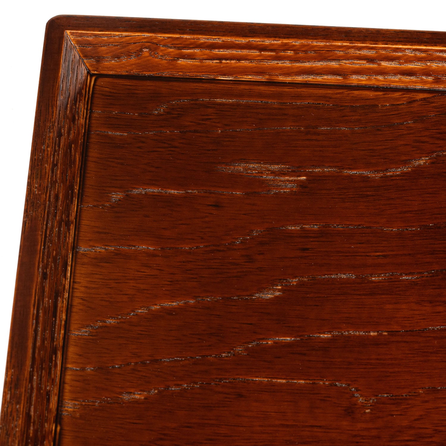 Premium Brown Square Japanese Wooden Tray detail