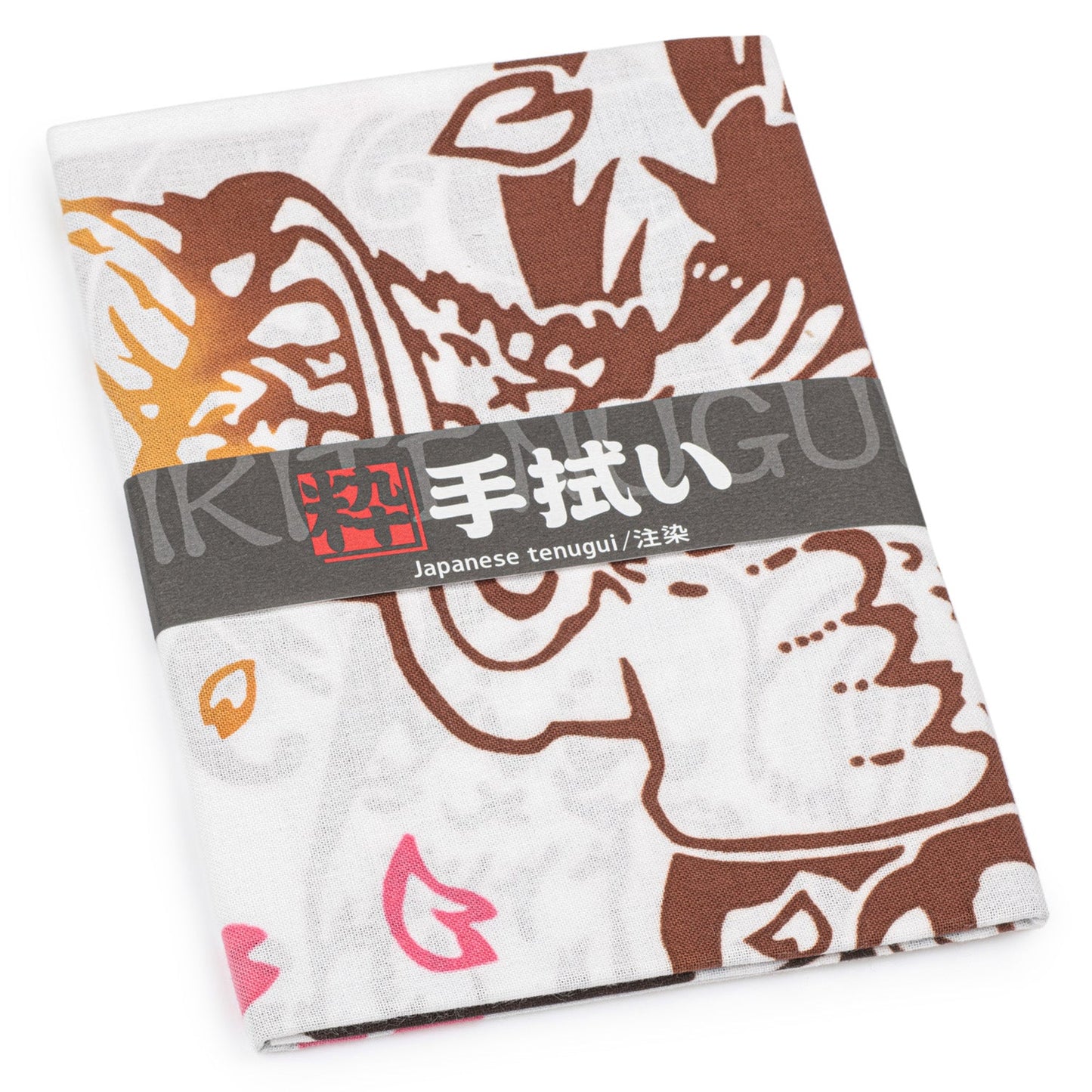 Sakura and Tsuru Cotton Japanese Tenugui