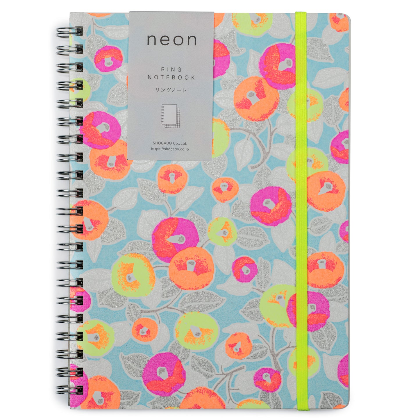 Shibuya Neon Yuzen Washi Japanese Notebook