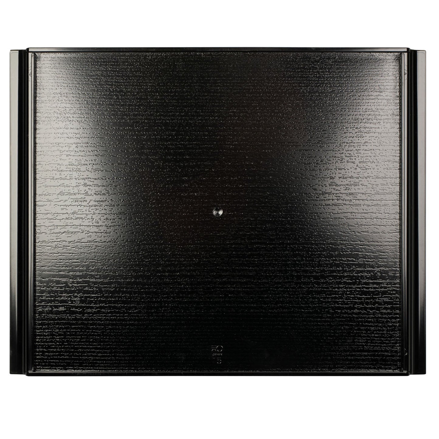 Small Brown Wood Effect Japanese Tray back