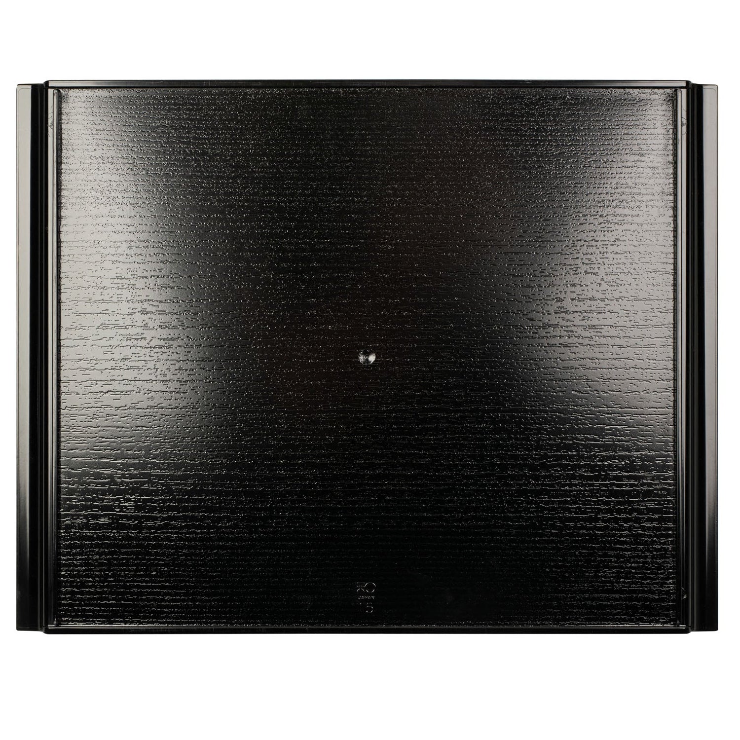 Small Brown Wood Effect Japanese Tray back