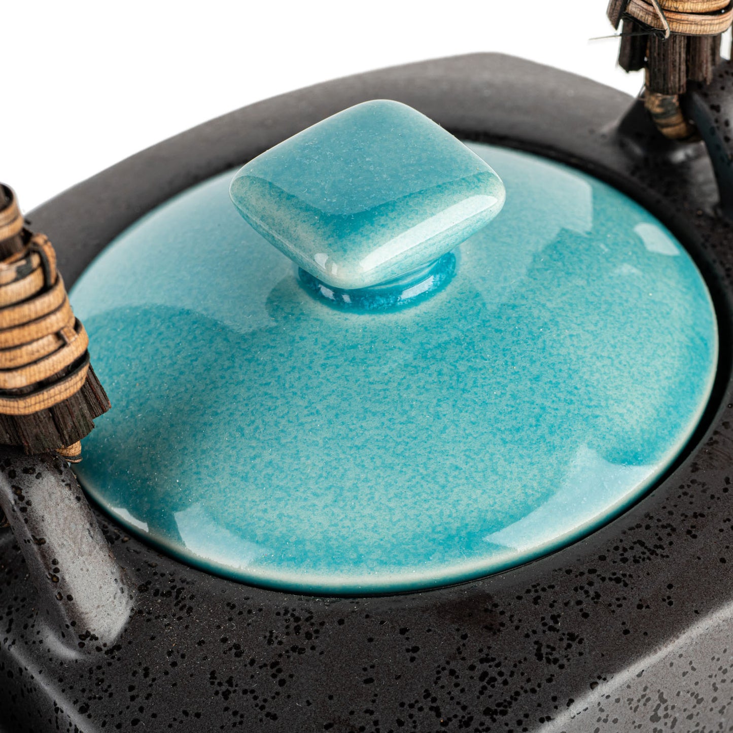 Sora Blue and Grey Japanese Tea Pot lid