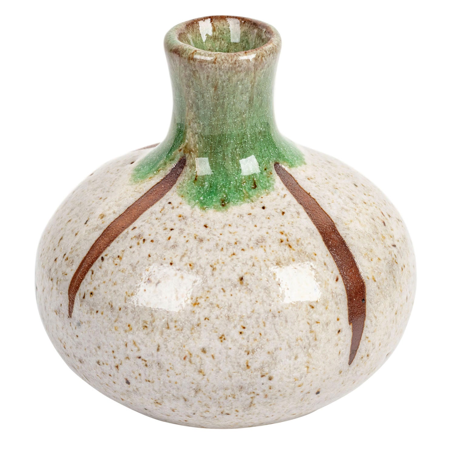 Stone Grey Japanese Mini Vase