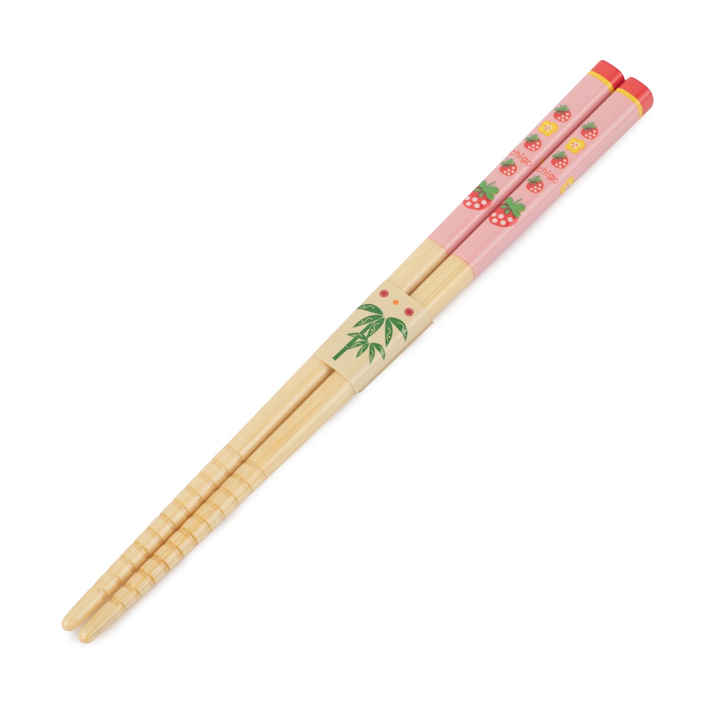 Strawberry Pink Childrens Japanese Chopsticks