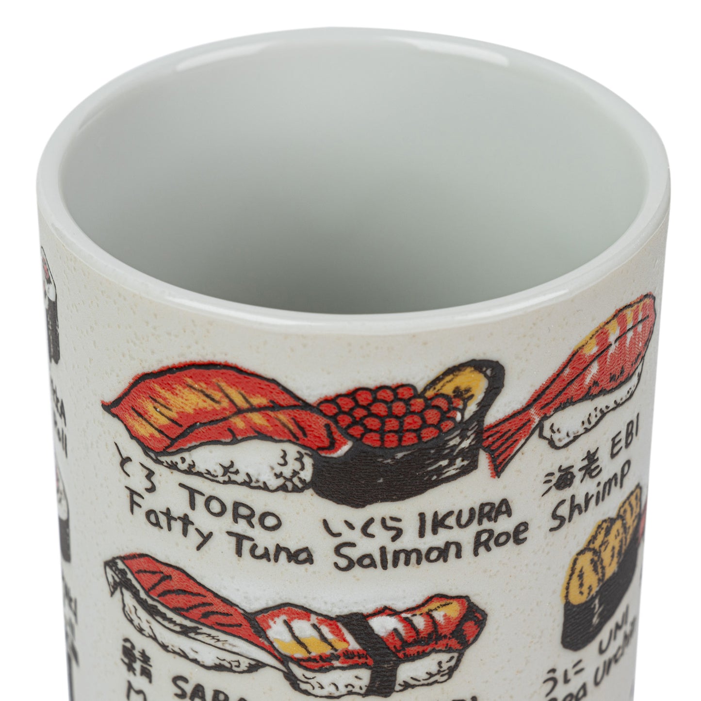 Sushi Japanese Tea Cup detail