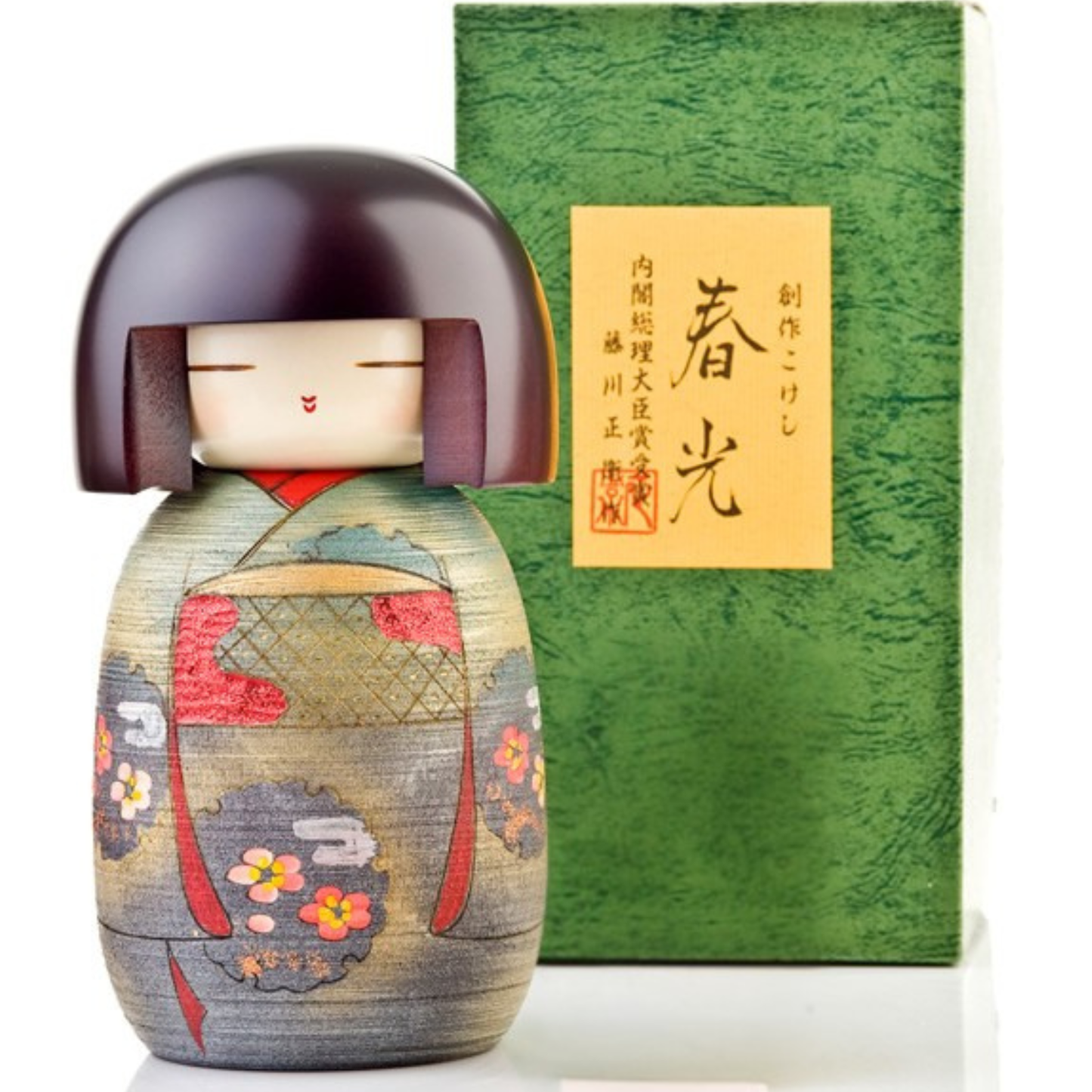 Sweet Lady Japanese Wooden Kokeshi Doll