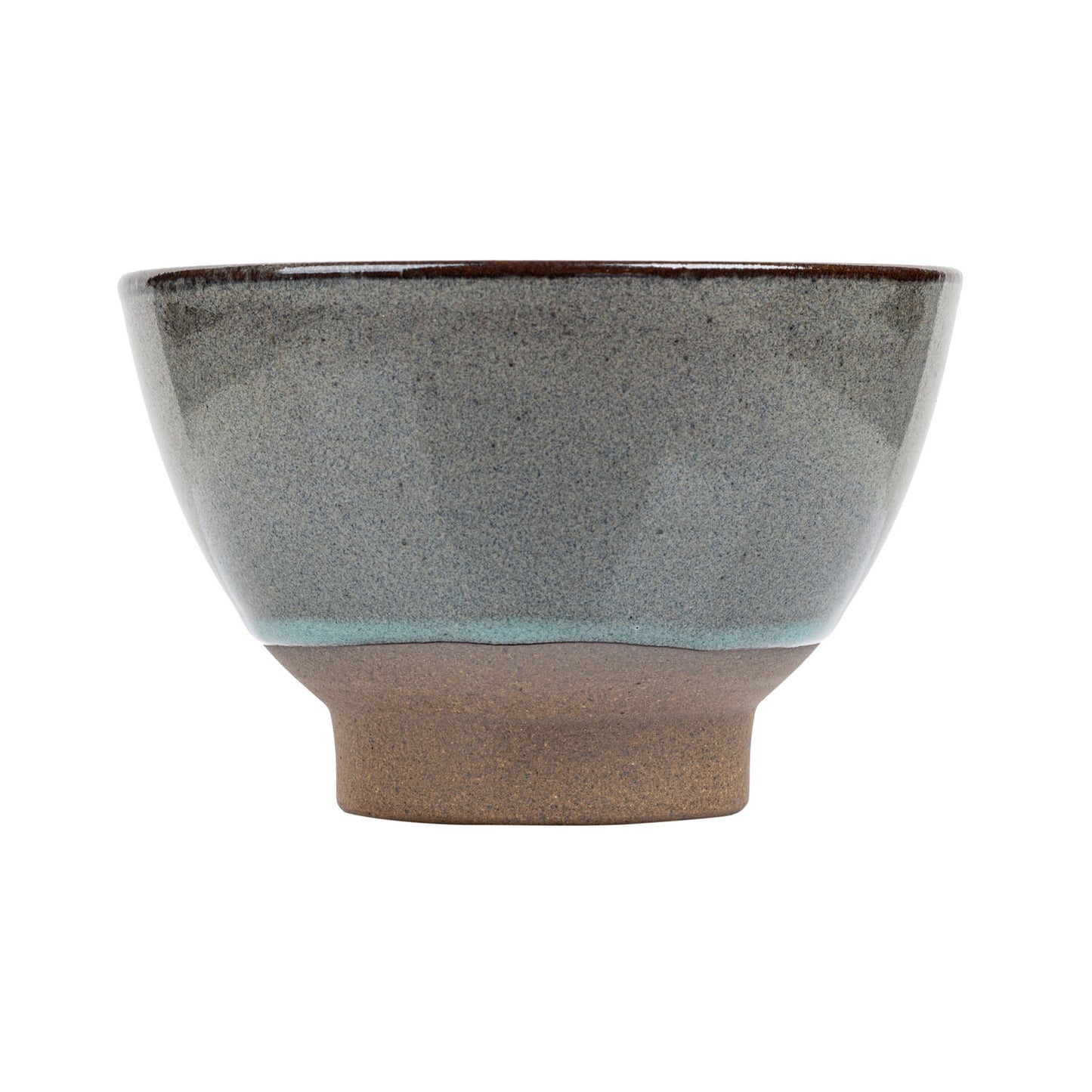 Taupe Eureka Small Japanese Bowl side