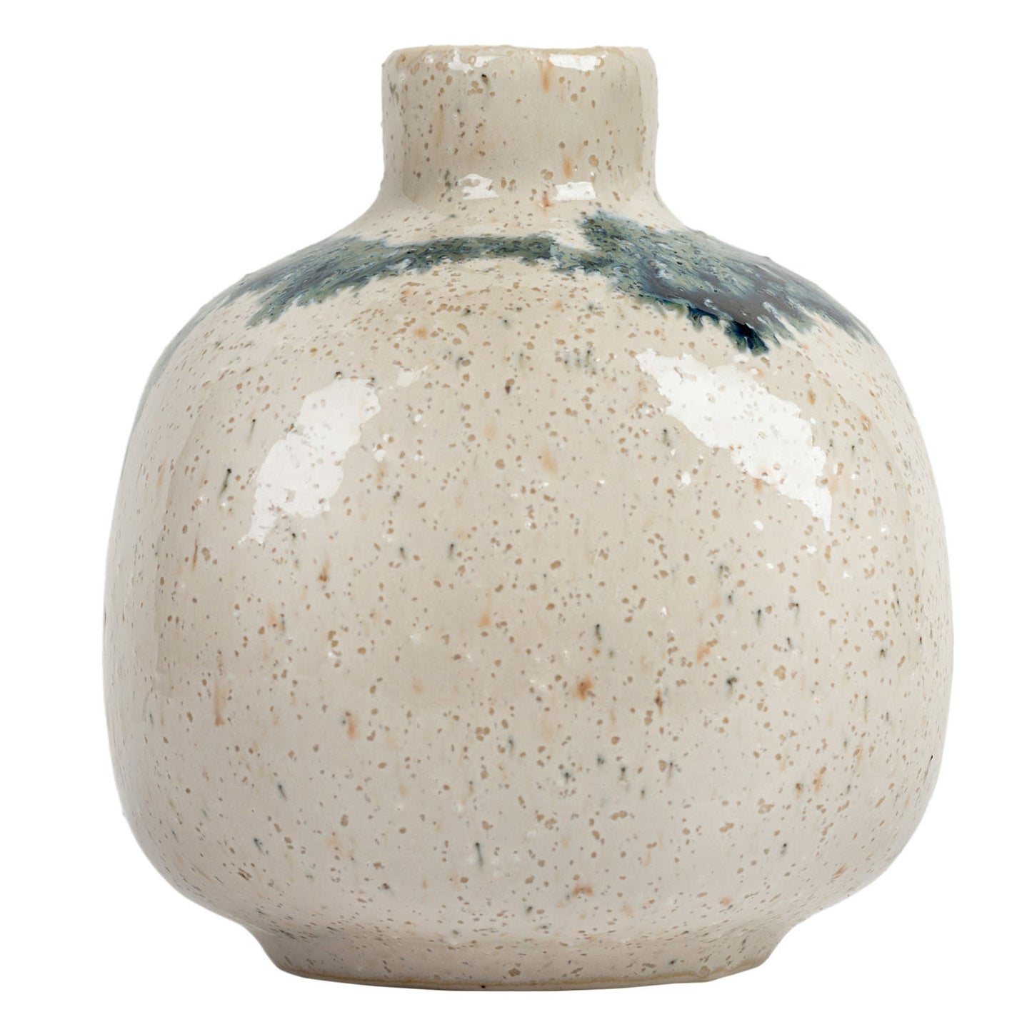 Unoh Cream Japanese Mini Vase side