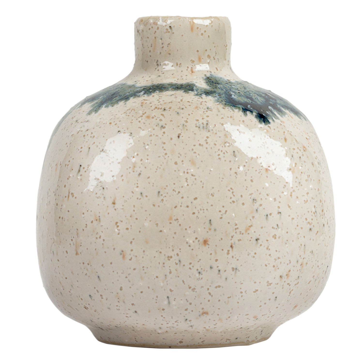 Unoh Cream Japanese Mini Vase side
