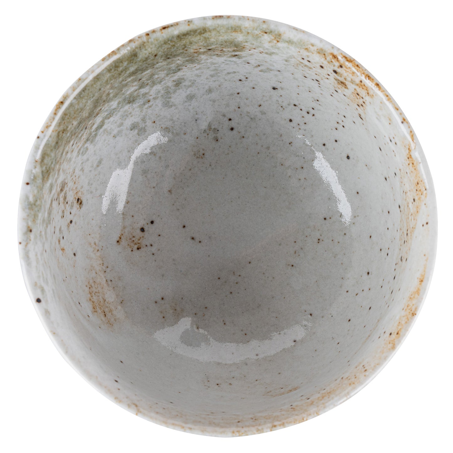 Yukishino Ceramic Japanese Matcha Bowl top