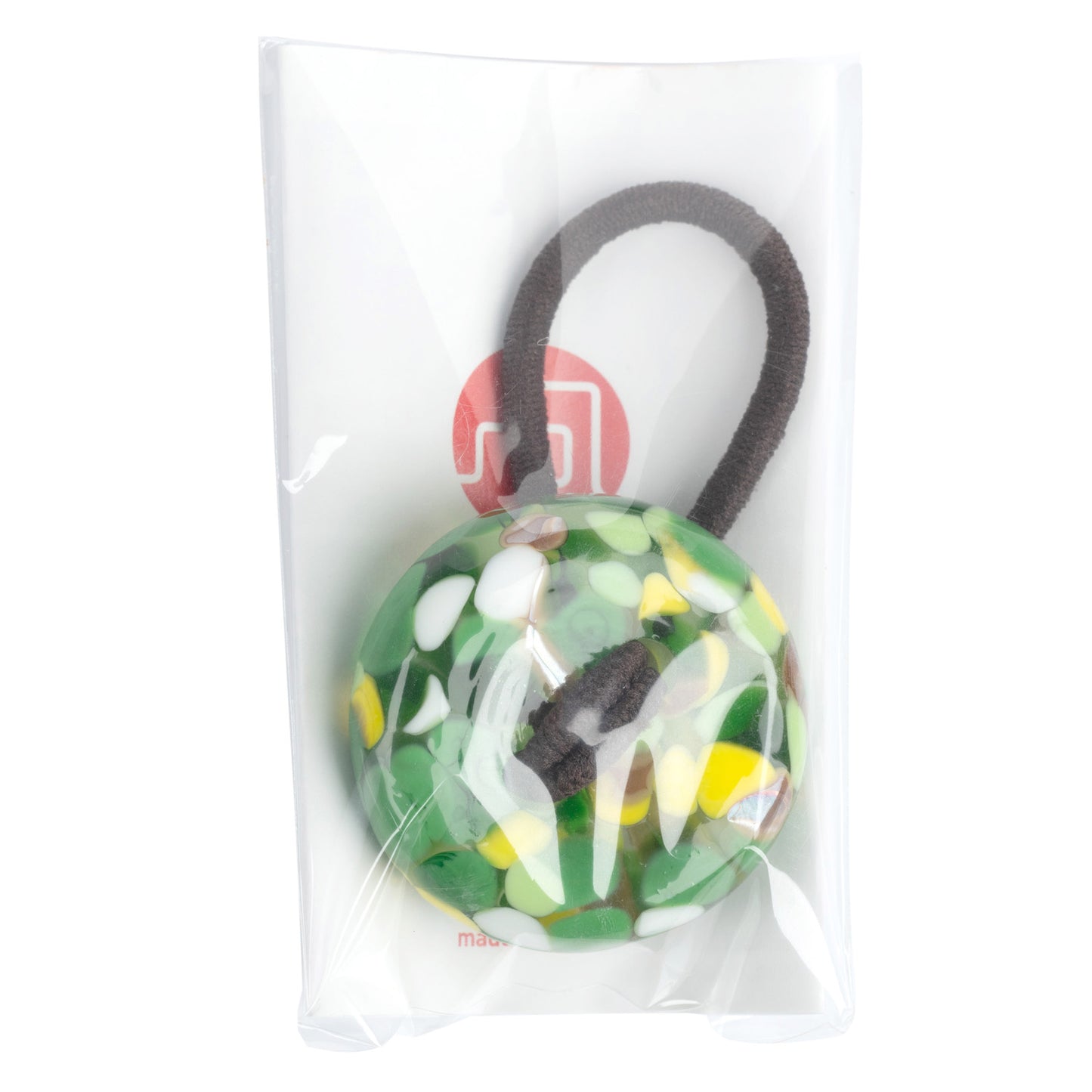 Yuzu Handmade Glass Japanese Hair Bobble and bag
