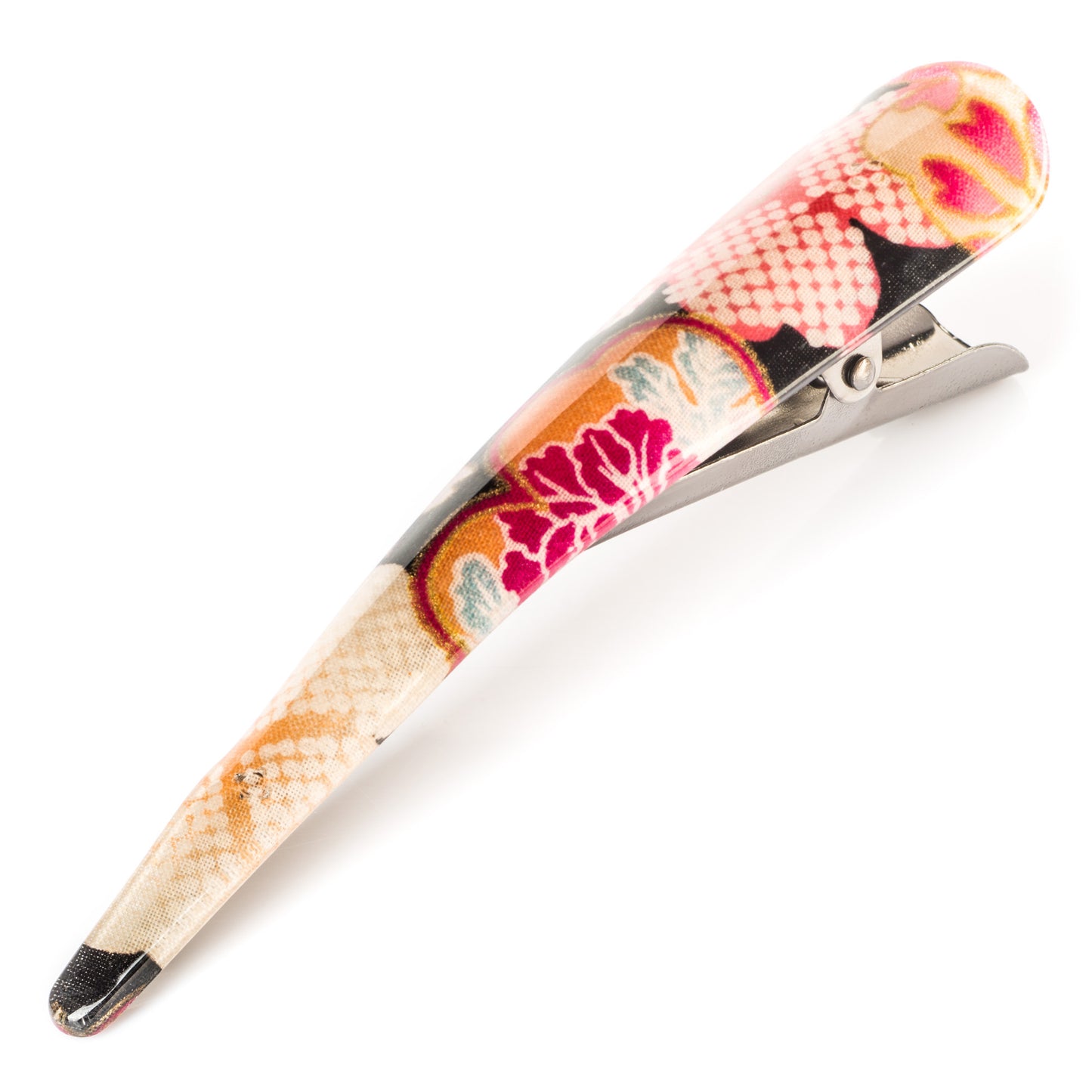 Black Cherry Blossom Japanese Hair Clip
