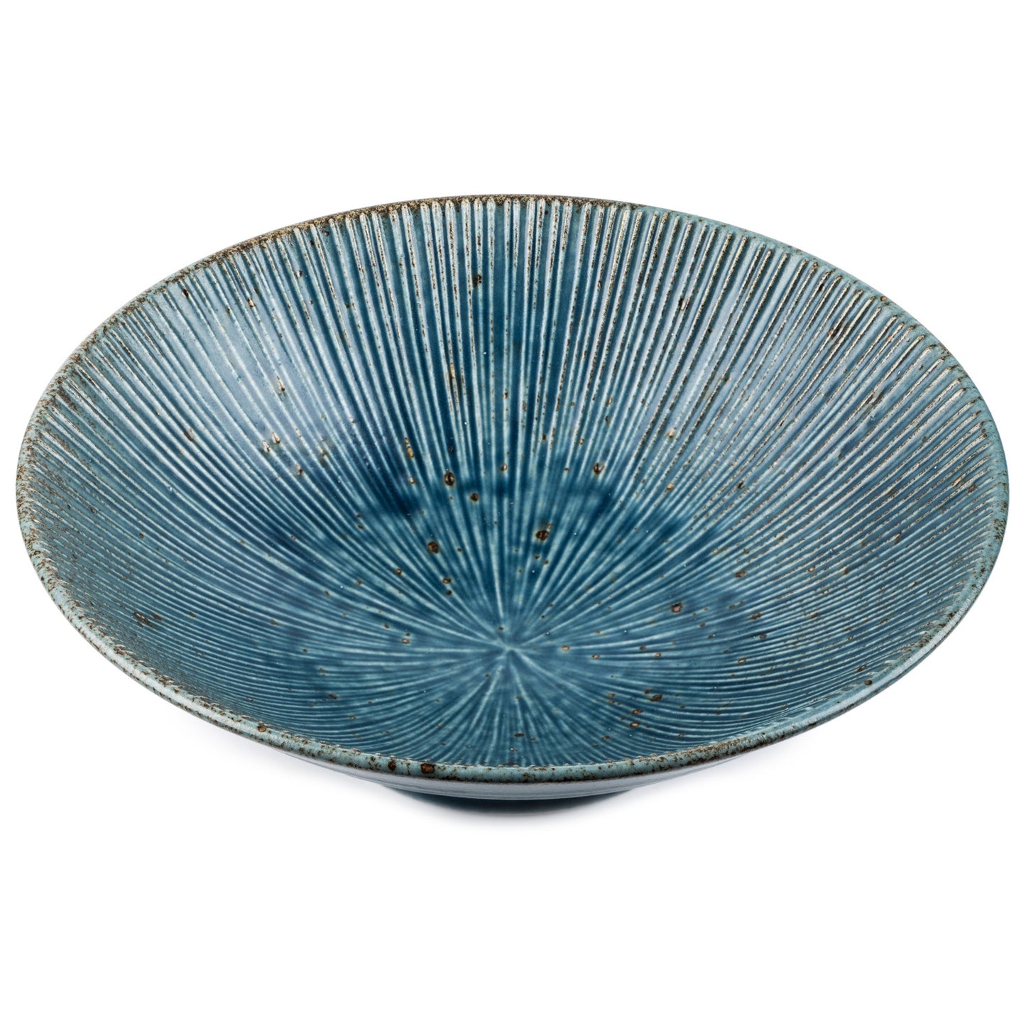 Blue Wabi Sabi Premium Japanese Serving Bowl