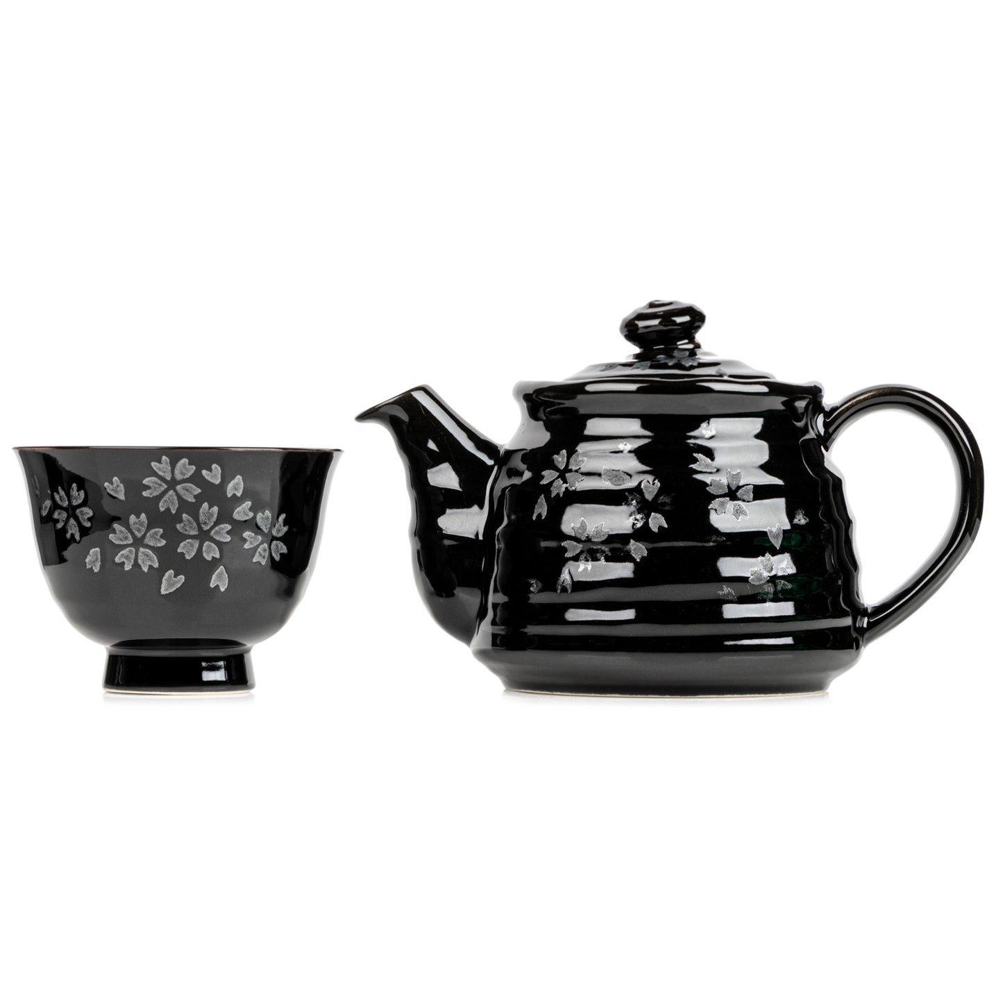 Ginsai Sakura Japanese Tea Pot Set