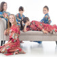 Age 6 to 7 Red Cotton Japanese Girls Kimono