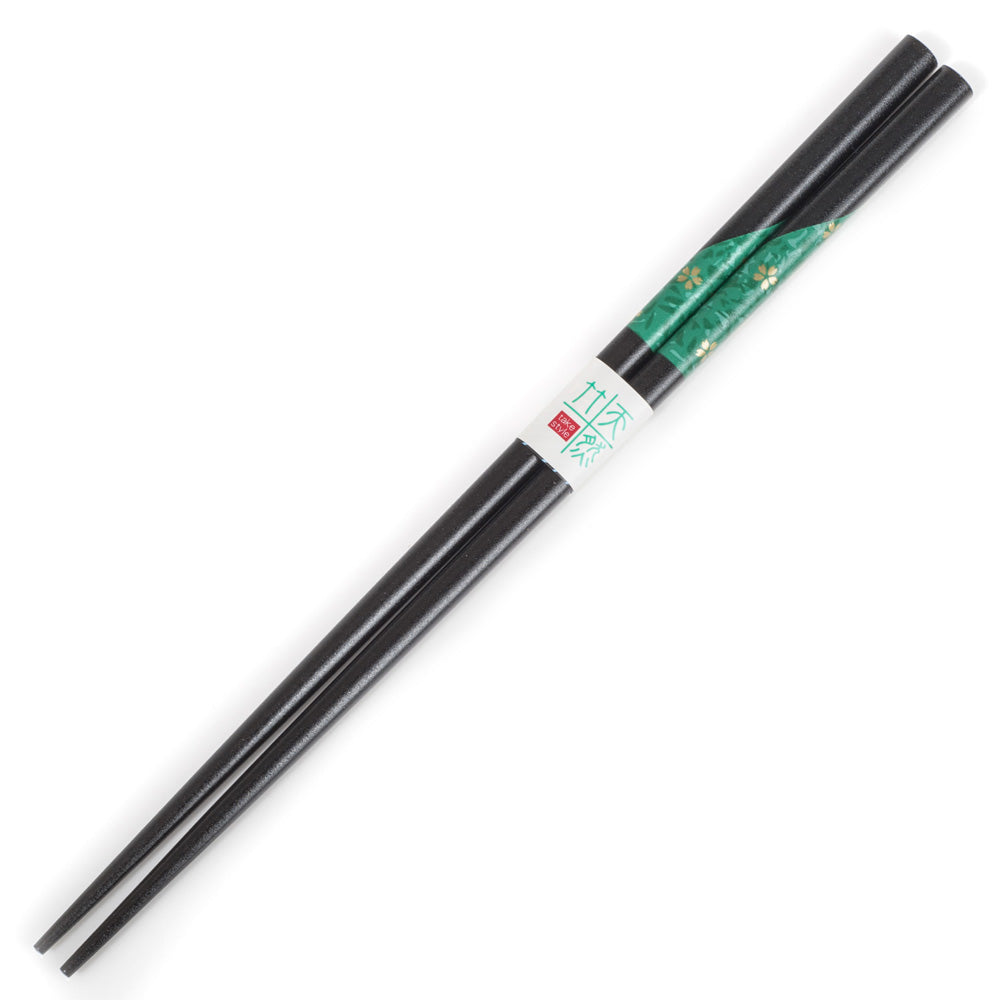 Green Cherry Blossom Japanese Chopsticks