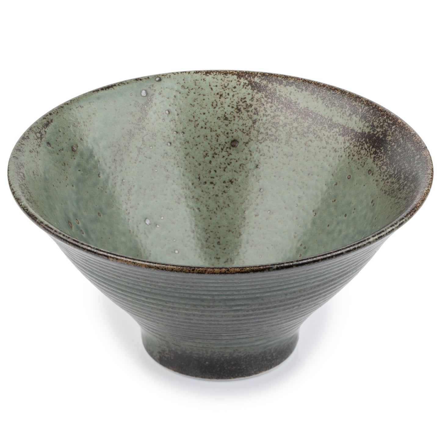 Green Wabi Sabi Premium Japanese Ramen Bowl