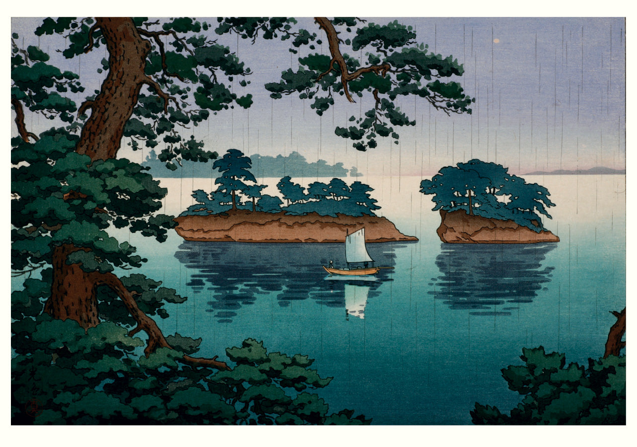 Haiku Art and Poetry Set 20 Japanese Cards