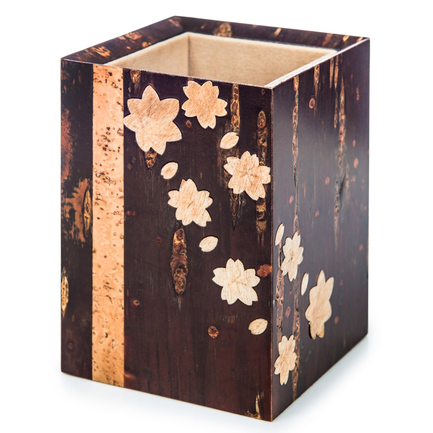 Handmade Cherry Bark Japanese Pen Box