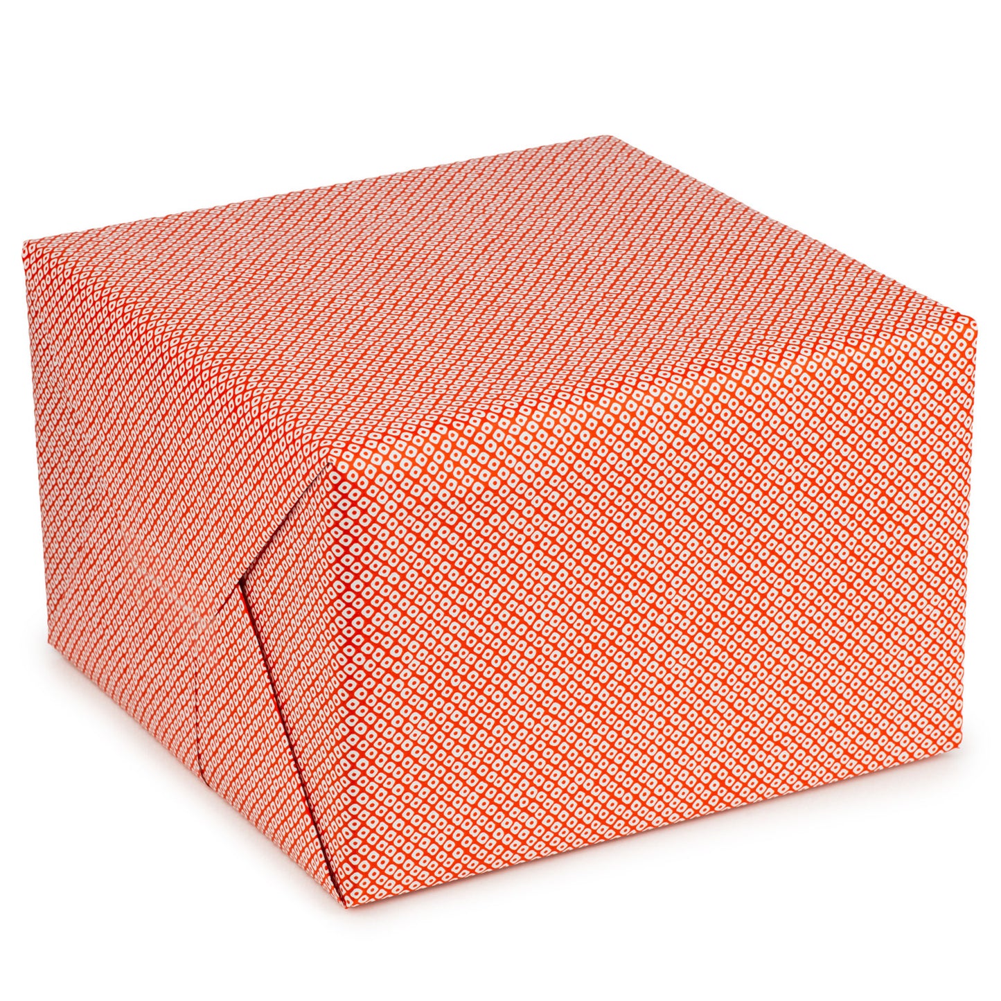 Kanoko Red Japanese Gift Wrap Paper