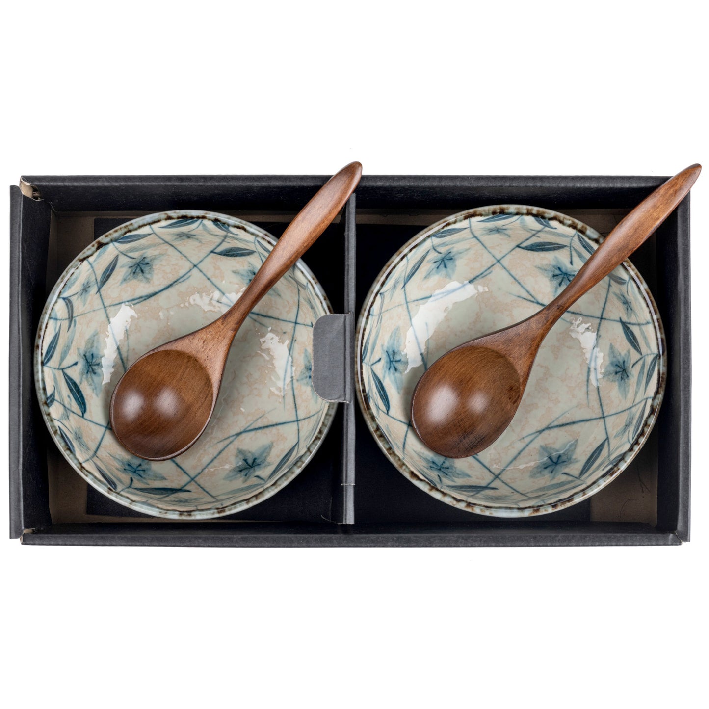 Kikyo Japanese Bowl and Spoon Gift Set