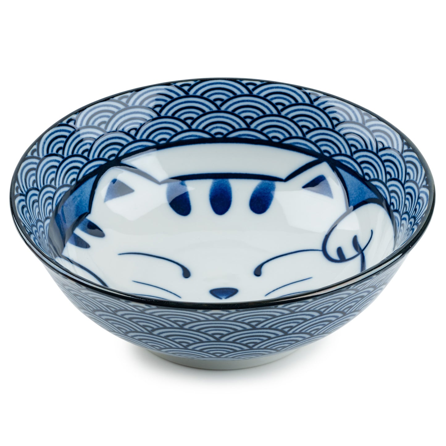 Lucky Cat Japanese Ramen Noodle Bowl