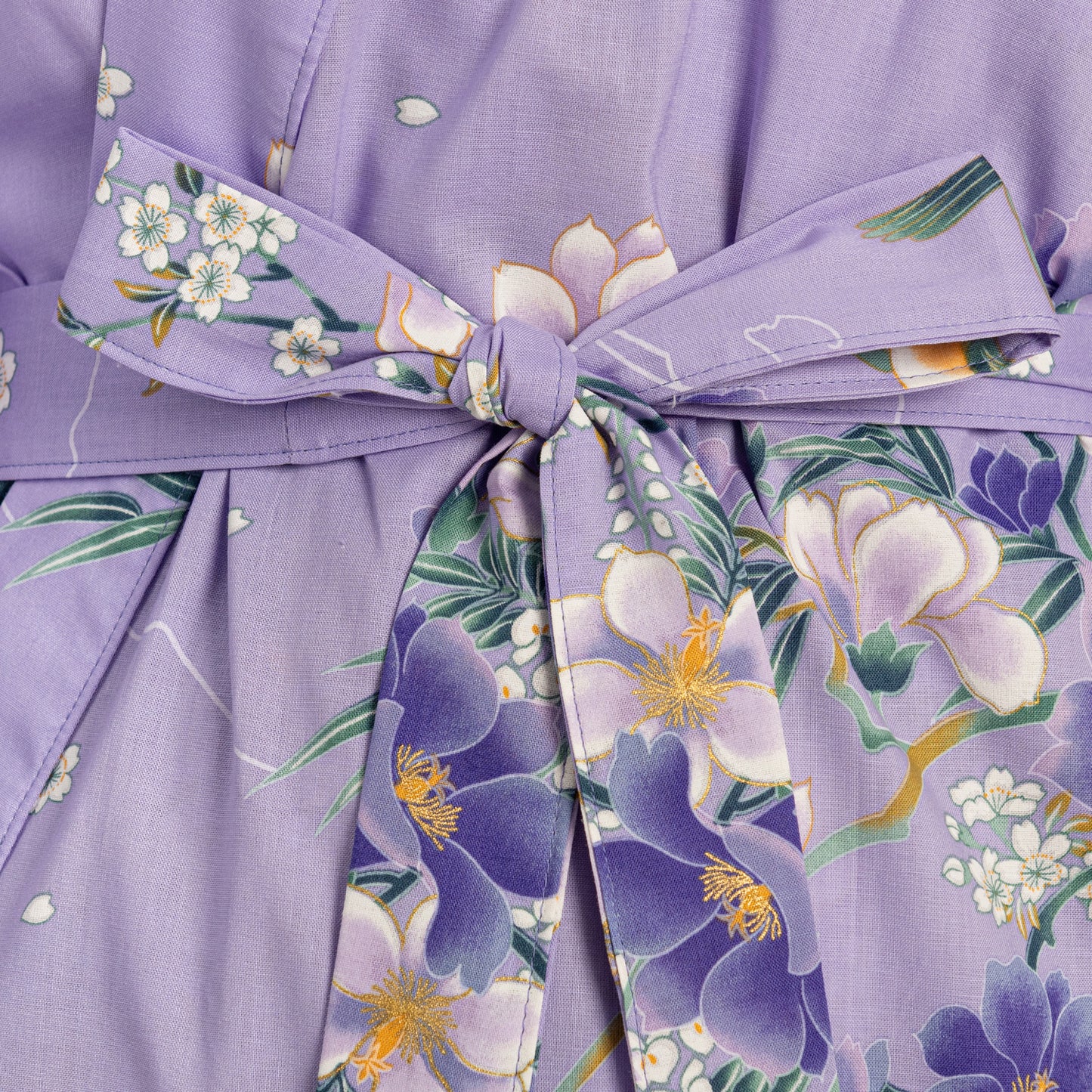 Magnolia Long Cotton Japanese Kimono