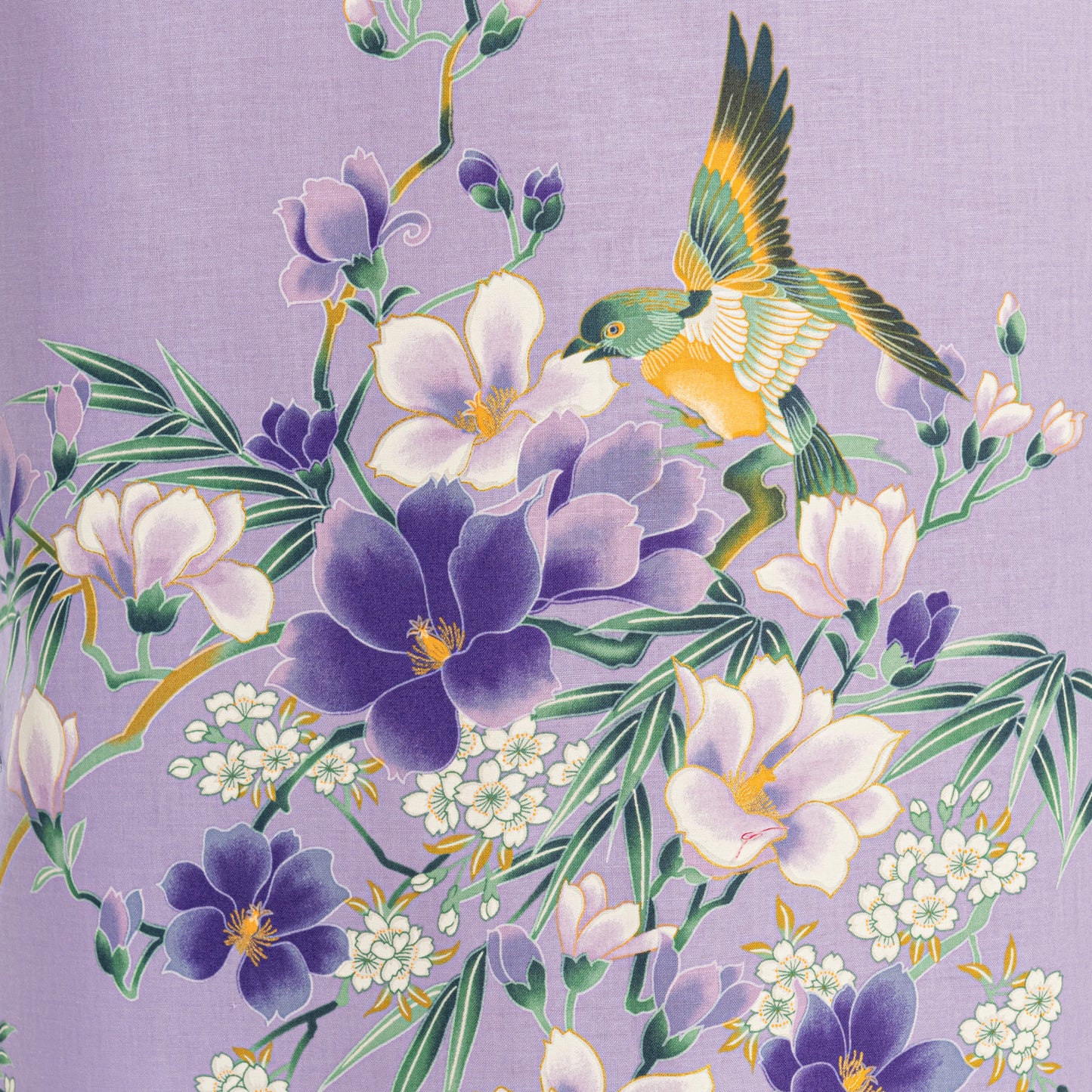 Magnolia Long Cotton Japanese Kimono XL