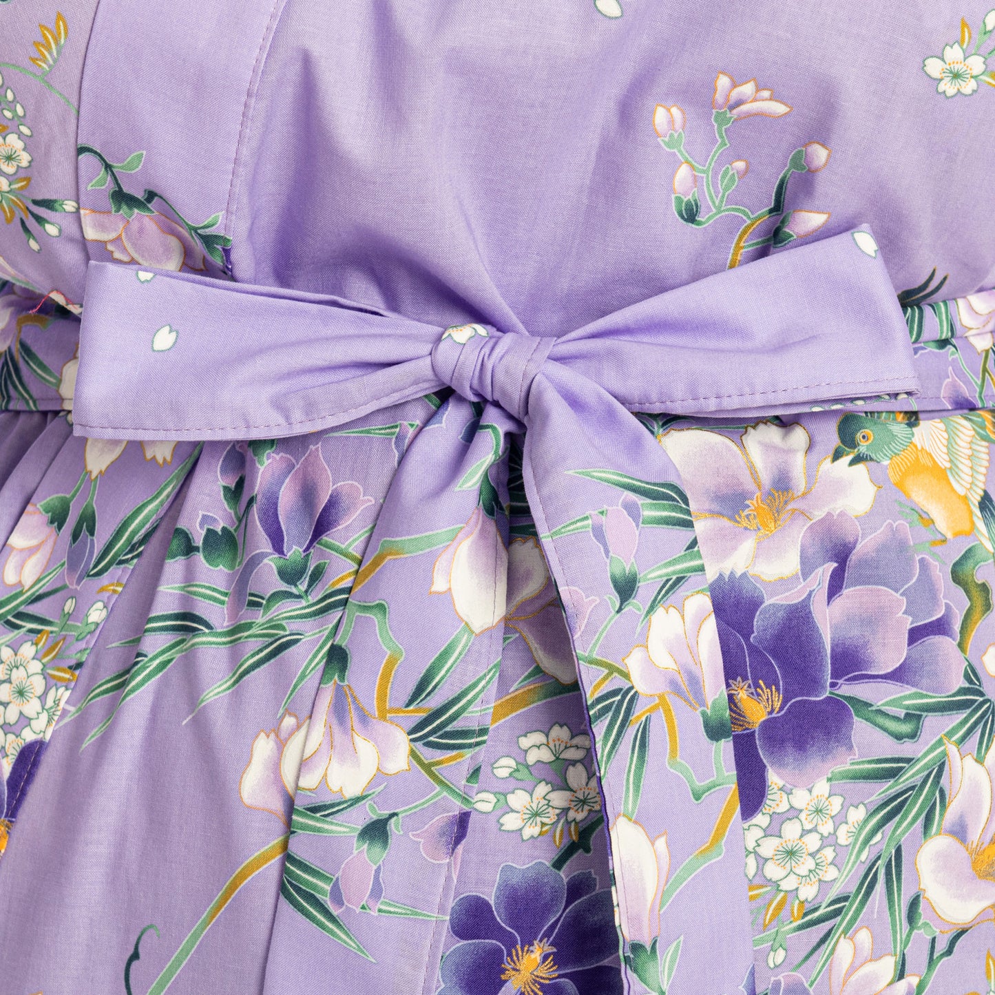 Magnolia Long Cotton Japanese Kimono XL