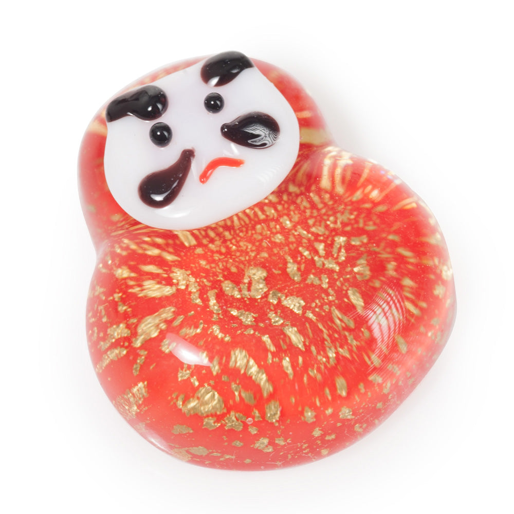 Miniature Crystal Japanese Lucky Daruma