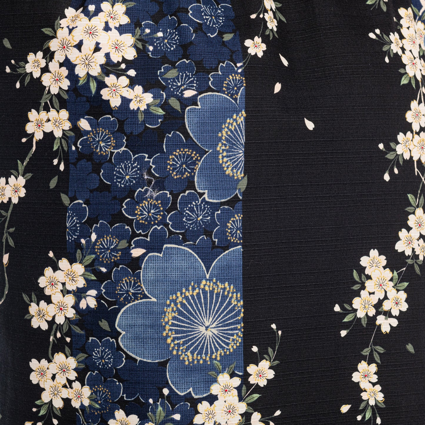 Navy Cherry Blossom Extra Large Japanese Yukata