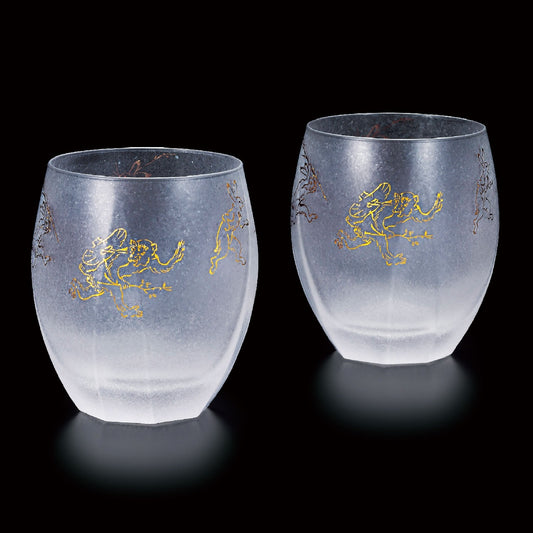 Pair of Choju Giga Premium Japanese Tumbler Glasses