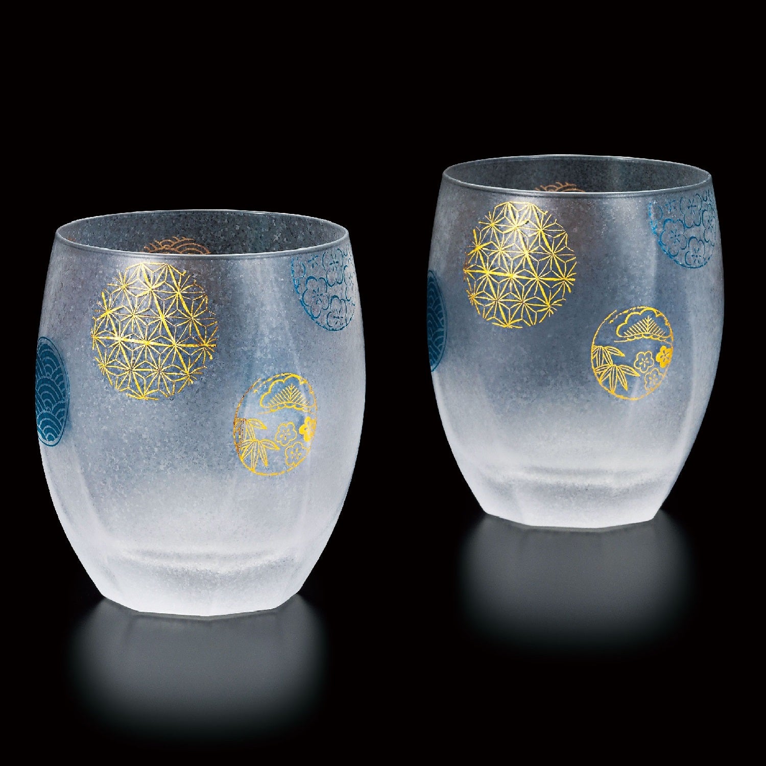 Pair of Marumon Premium Japanese Tumbler Glasses