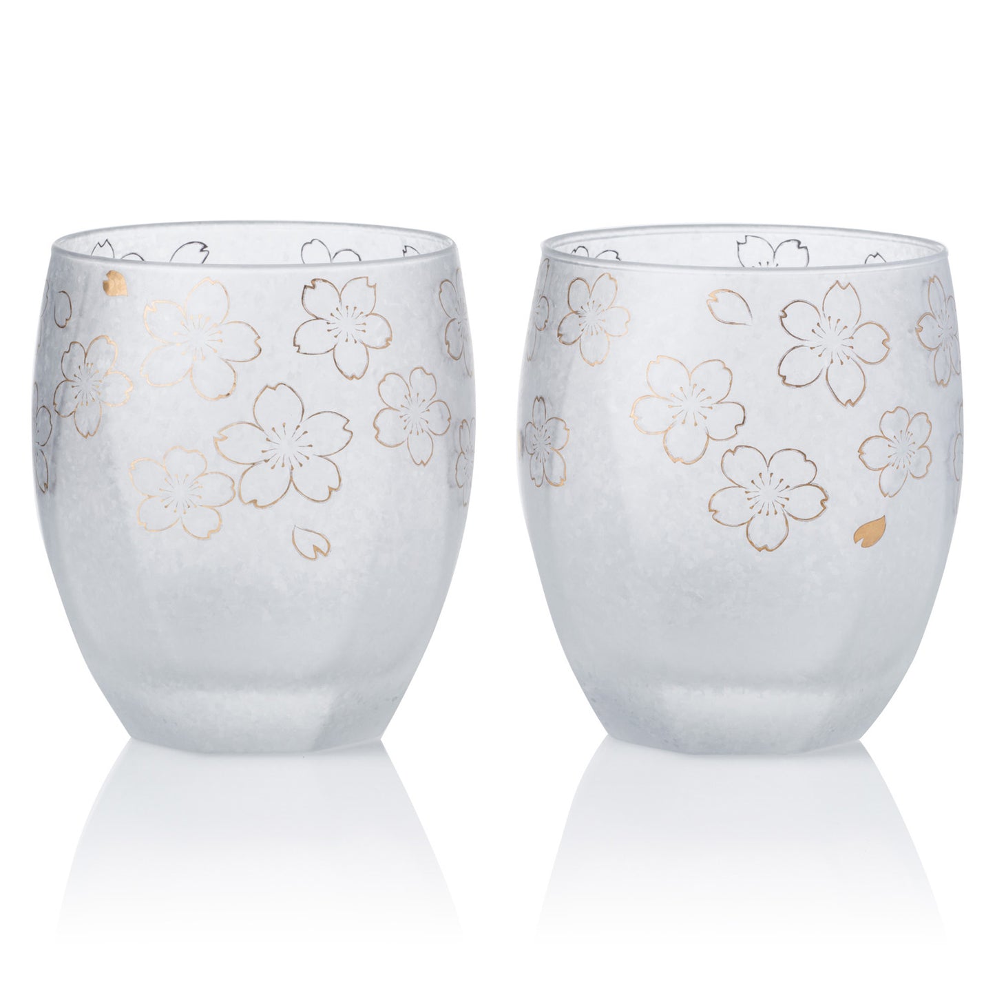 Pair of Sakura Premium Japanese Tumblers