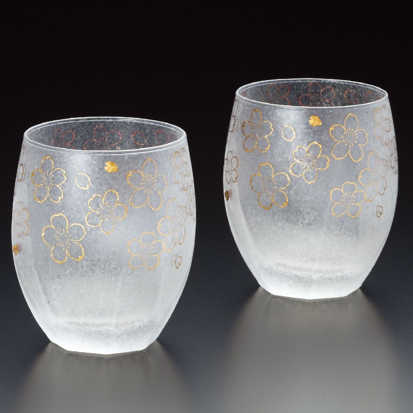 Pair of Sakura Premium Japanese Tumblers