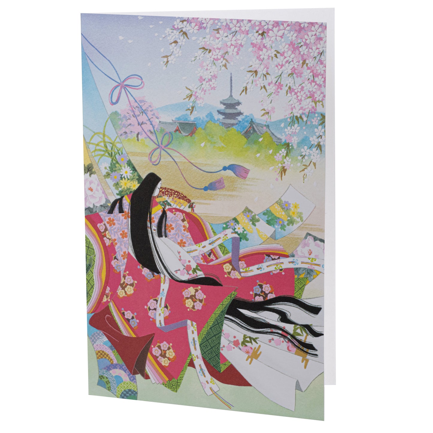 Princess in Kyoto Japanese Notecard