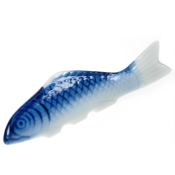 Blue Fish Japanese Chopstick Rest