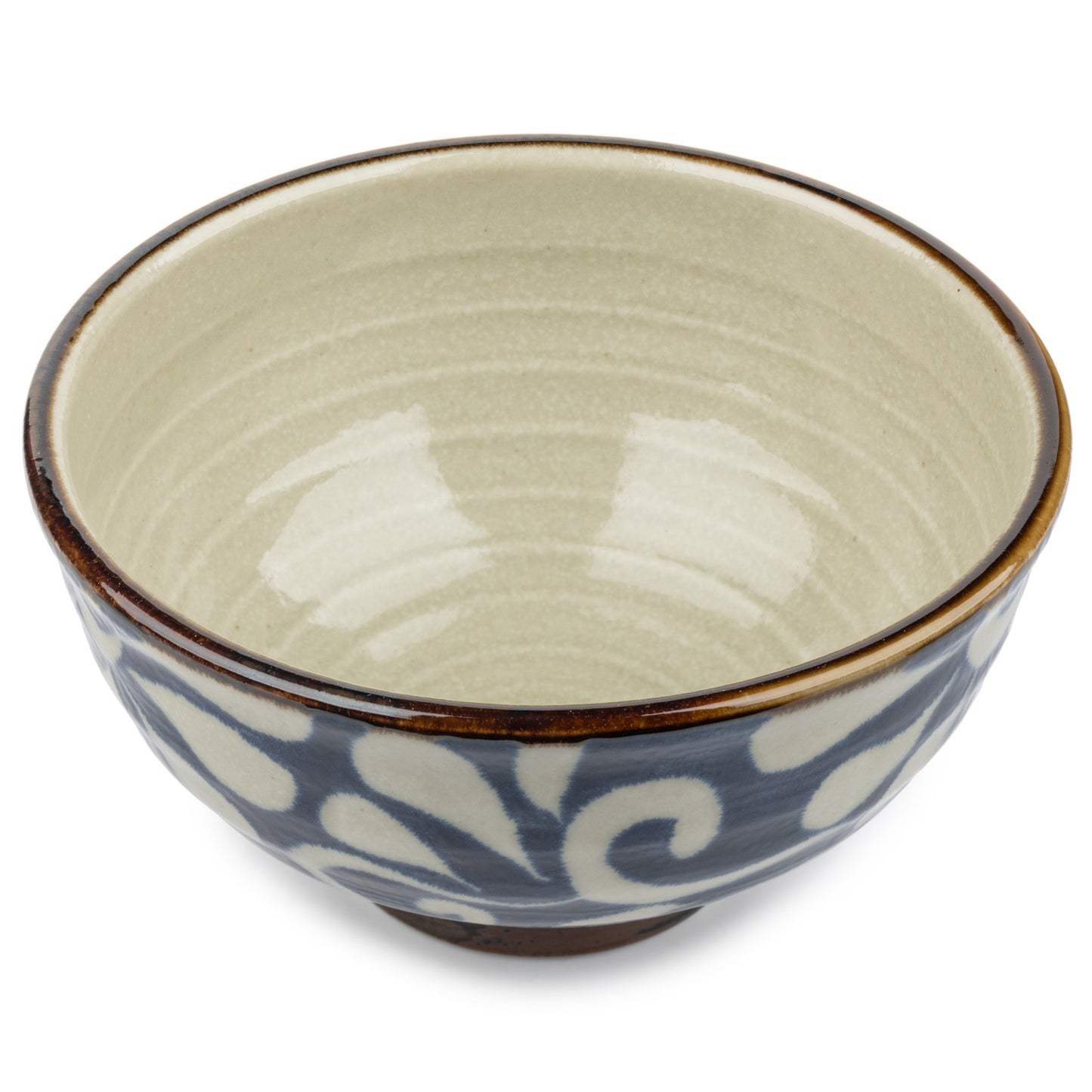 Ruri Karakusa Premium Japanese Udon Noodle Bowl