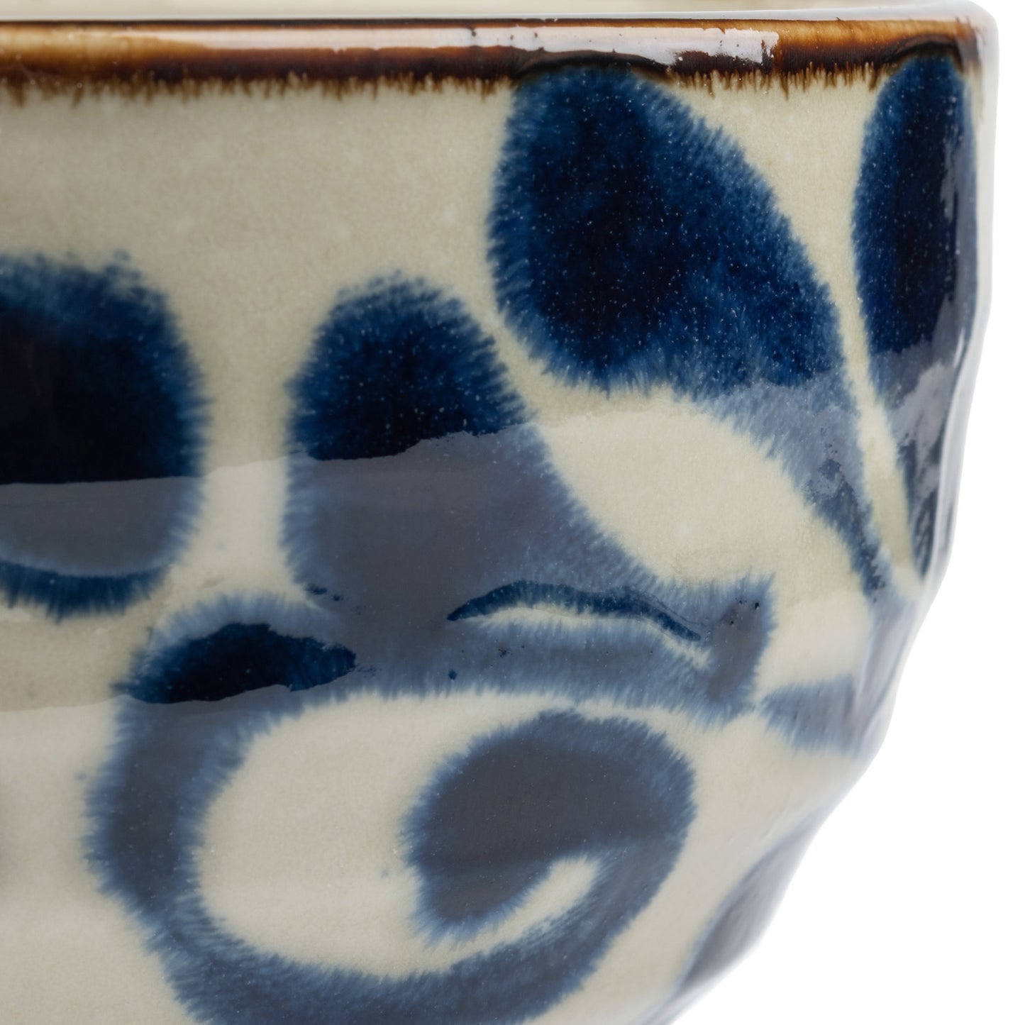 Ruri Karakusa Premium Small Japanese Bowl