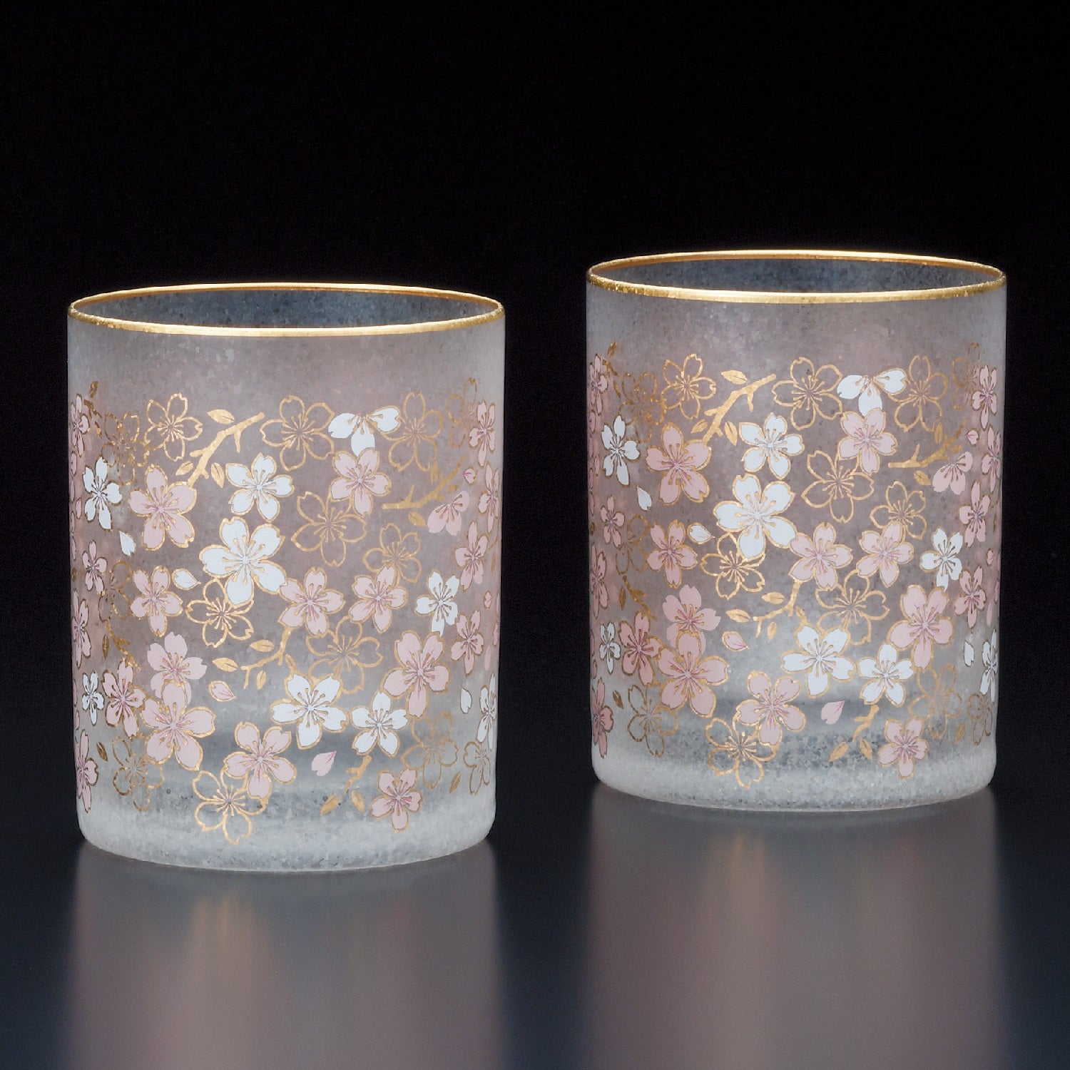 Sakura Set 2 Premium Japanese Glass Tumblers