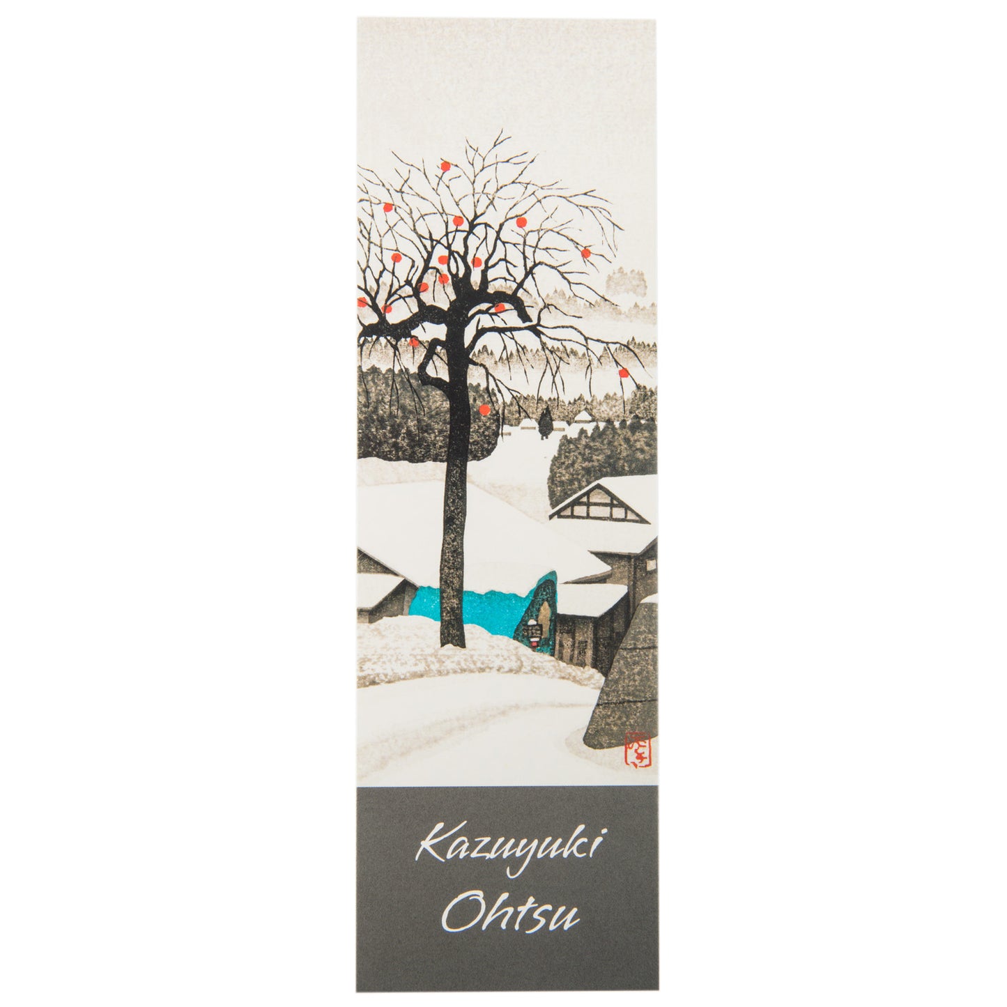 Sechu Zanshi Japanese Paper Bookmark